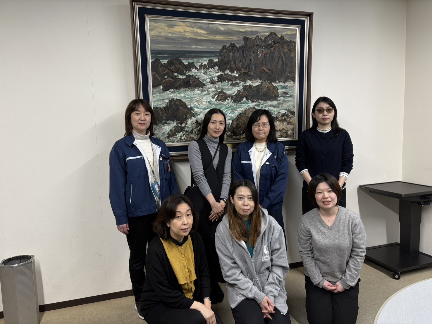 岡山大学の女性技術職員と交流